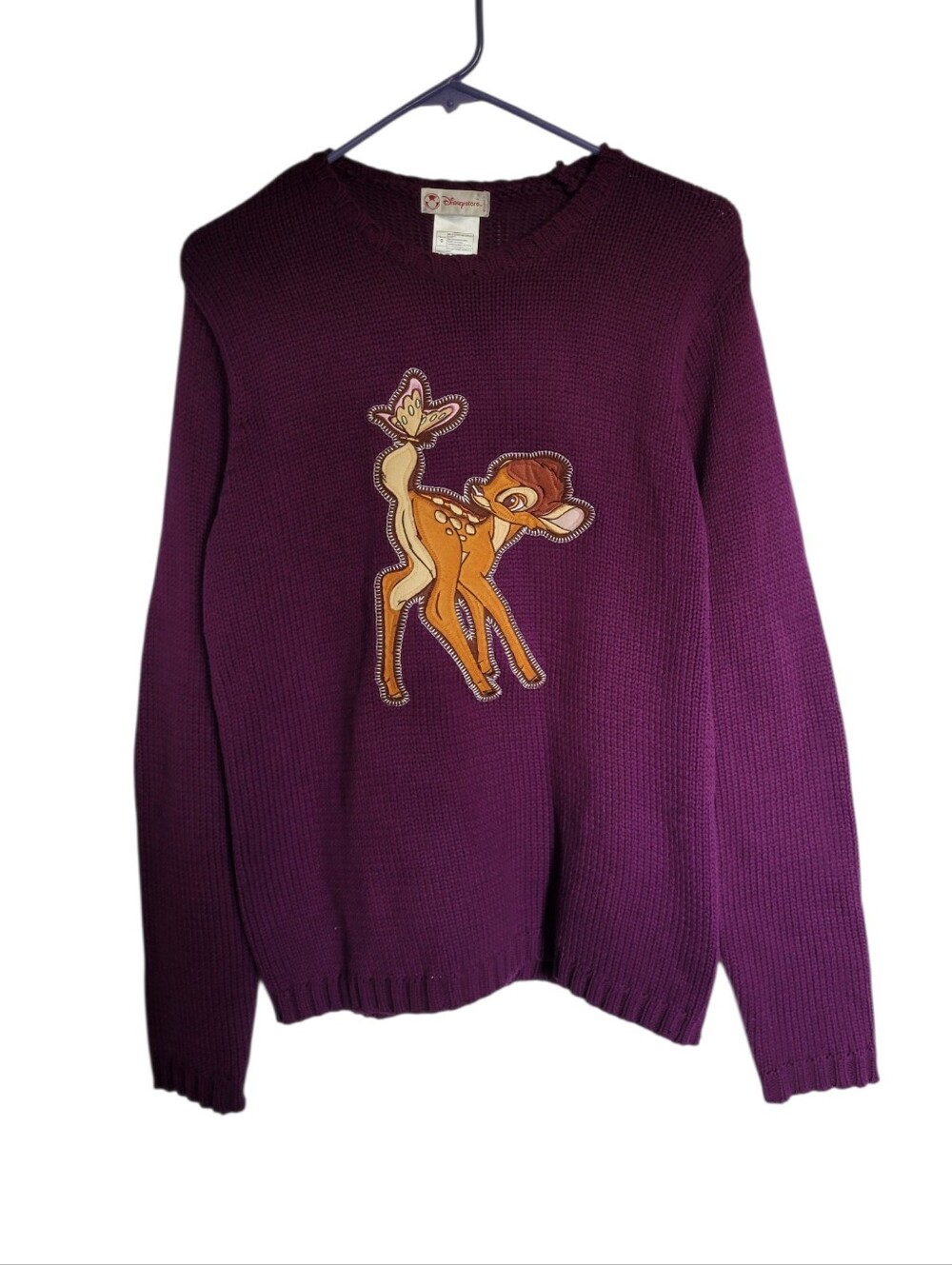 Disney Store Vintage Bambi Knit Sweater